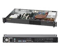 1U Servers - SuperChassis 510L-200B (Black)